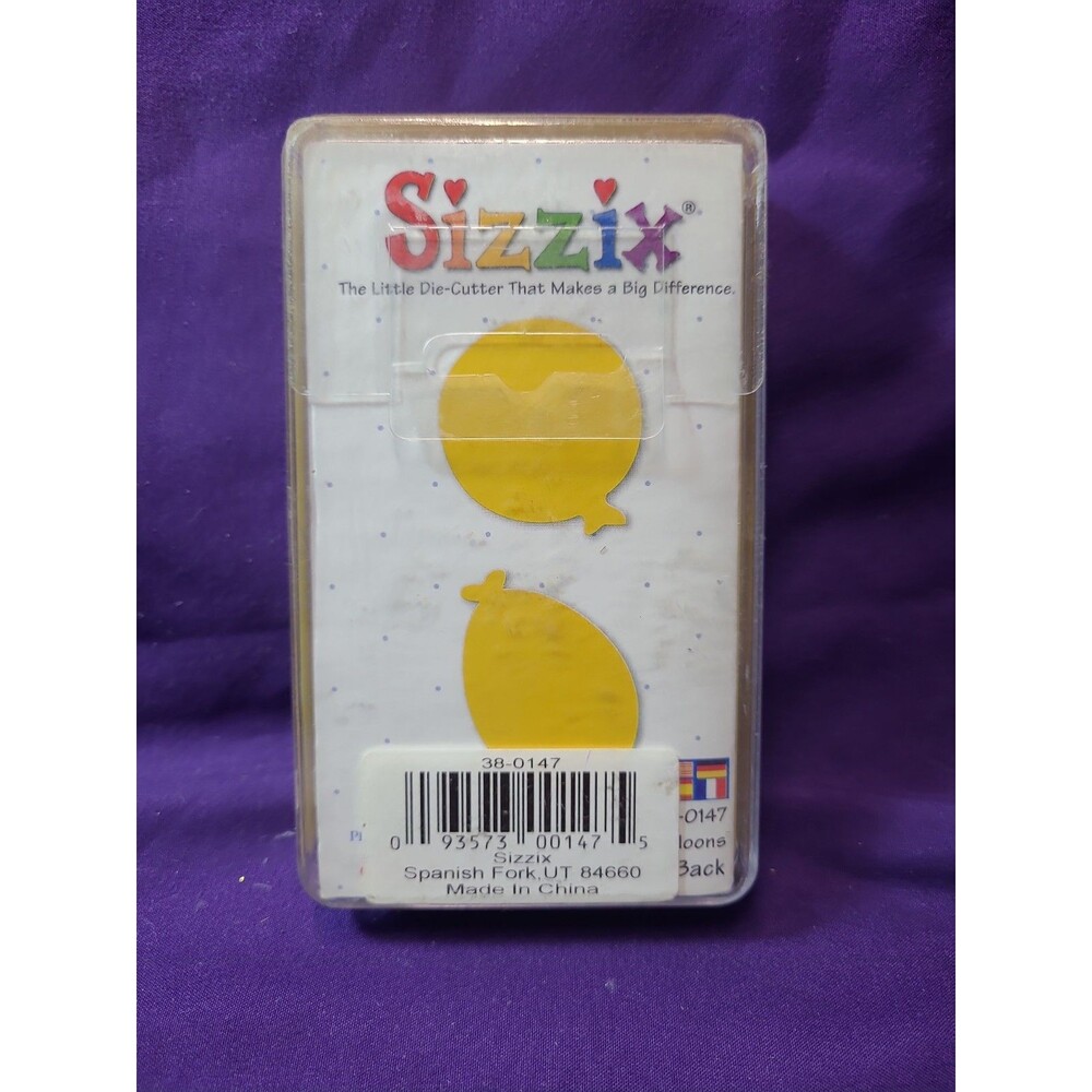 Sizzix Balloons #1 Die Cutter 38-0147 2 inch